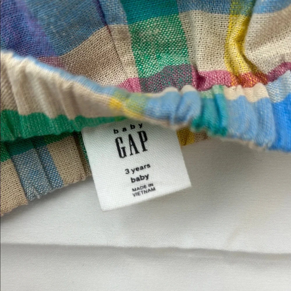 Like New - Size 3T Girls Gap Kids Colorful Plaid Matching Set - Picture 7 of 16